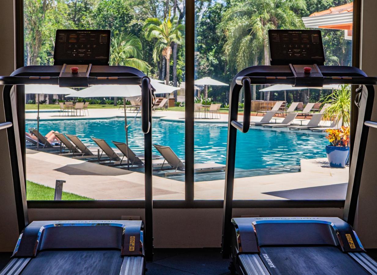 Sanma Hotel Foz do Iguaçu Buitenkant foto The gym at the hotel